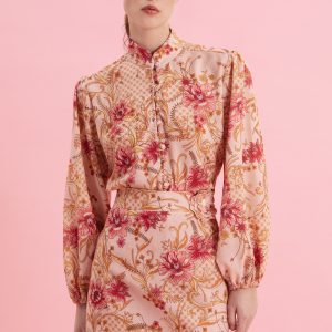 Dusty Pink Linen Shirt