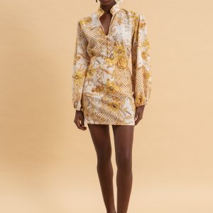 Marigold Linen Skirt
